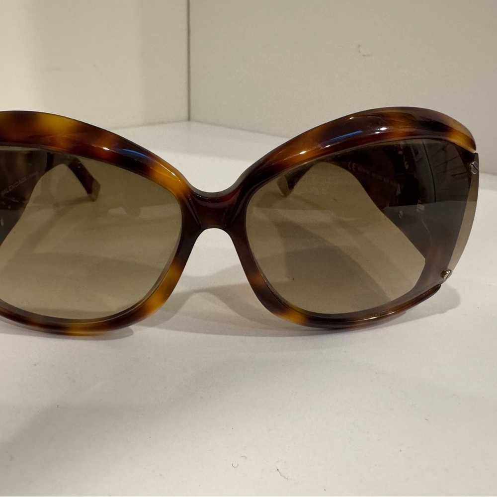 Balenciaga Paris Tortoise Shell Sunglasses